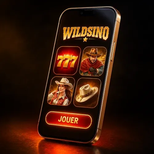 Wildsino Casino version mobile responsive sur smartphone